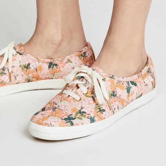 Keds Shoes - KEDS Pink Meadow Floral Sneakers 8.5